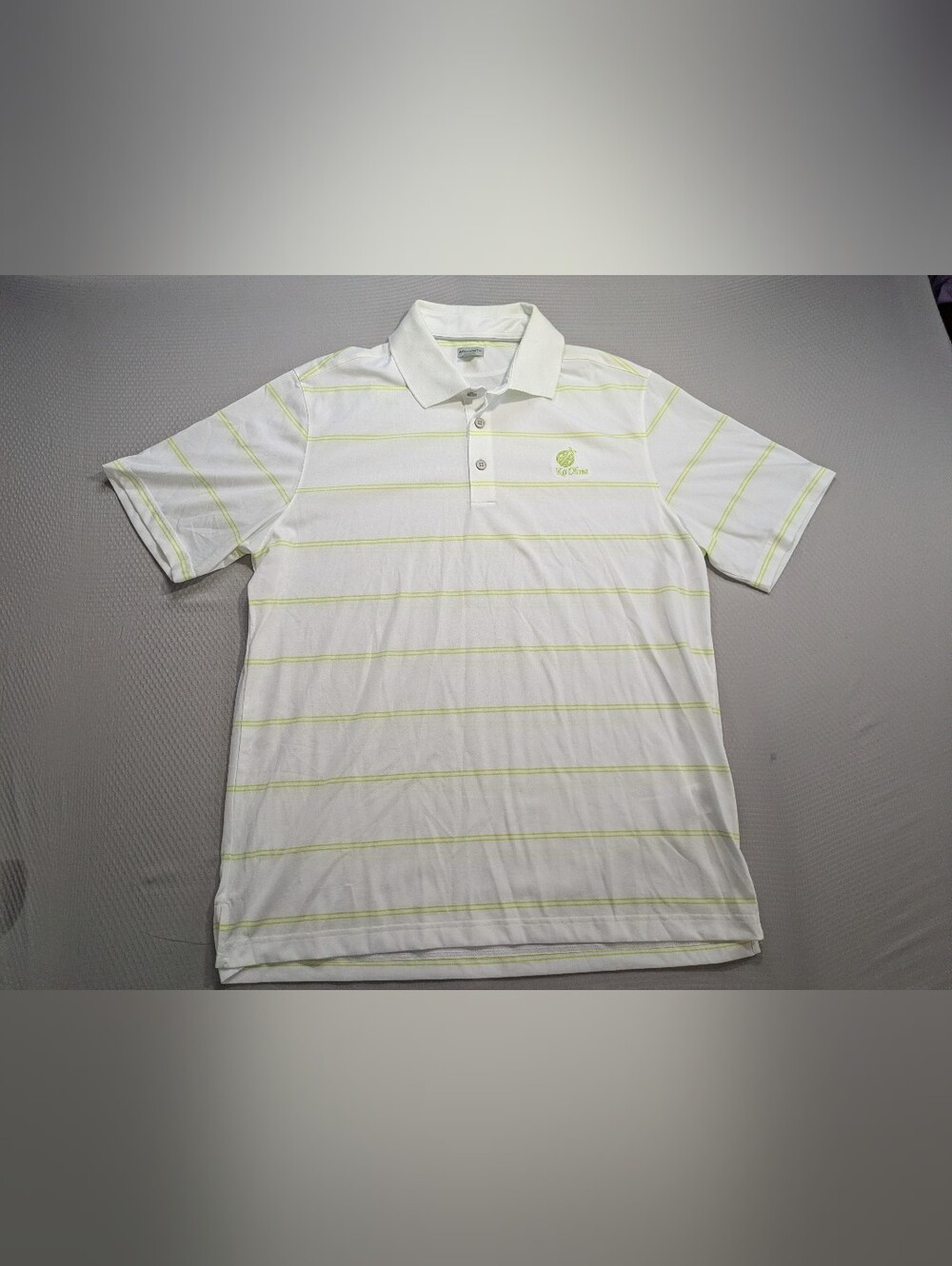 Ashworth KO OLINA HAWAII Mens Polo Shirt Large Cotton Short Sleeve Golf